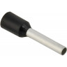 Наконечник IEK НШВИ 1.5-10 черный (20 шт) UGN11-D15-010-020